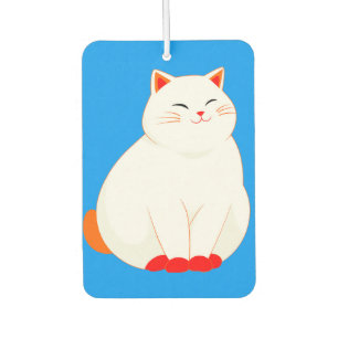 Peaches, die lächelnde Katze Autolufterfrischer