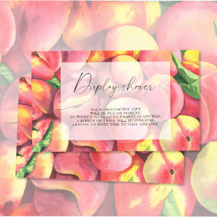 Peaches - Dusche anzeigen Begleitkarte