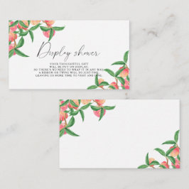 Peaches - Dusche anzeigen Begleitkarte