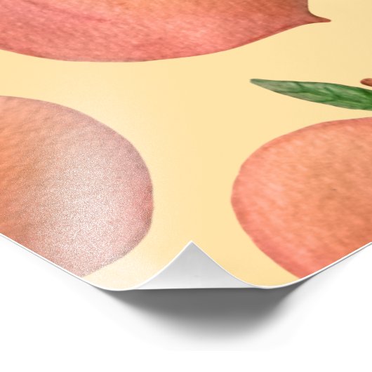 Peaches Fotodruck (Ecke)