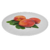 Peaches Fruit Schneidebrett (Ecke)