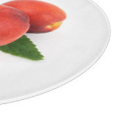 Peaches Fruit Schneidebrett (Ecke)