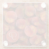 Peaches Glass Untersetzer (Rückseite)