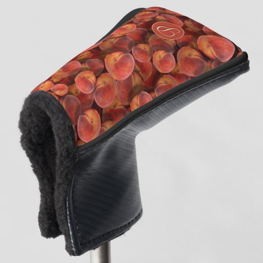 Peaches Golf Putter Abdeckung Headcover (3/4 Vorderseite)