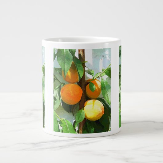 PEACHES Jumbo-Tasse (Vorderseite)