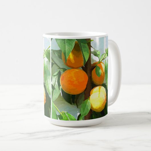 PEACHES KAFFEE-TASSE KAFFEETASSE (VorderseiteRechts)