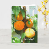 PEACHES KARTE (Gelbe Blume)