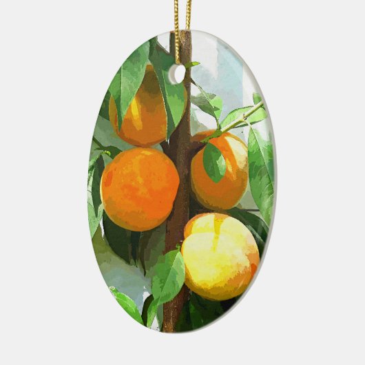 PEACHES KERAMIK ORNAMENT (Links)