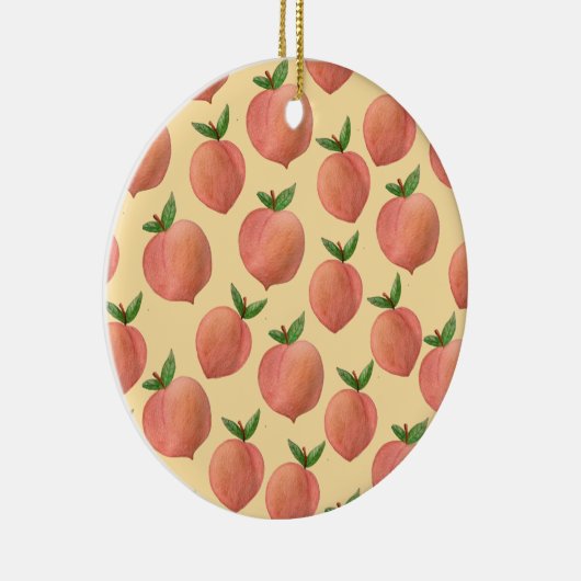 Peaches Keramik Ornament (Rechts)