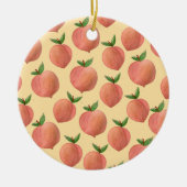 Peaches Keramik Ornament (Vorne)