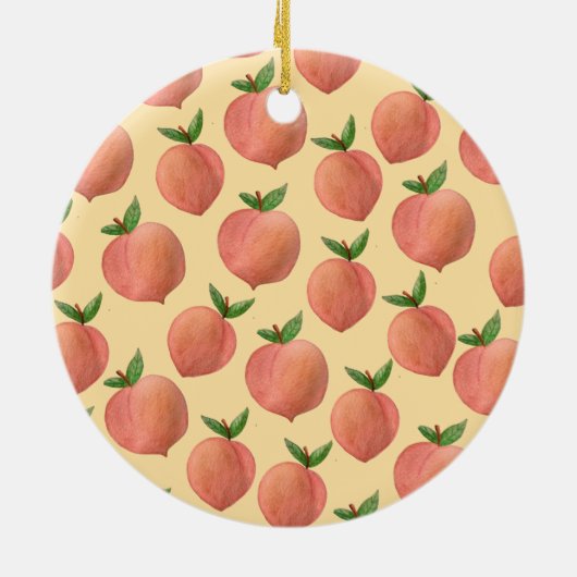 Peaches Keramik Ornament (Hinten)