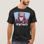 Peaches Music Sänger T-Shirt (Vorderseite)
