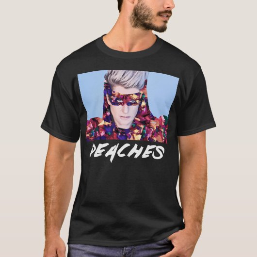 Peaches Music Sänger T-Shirt (Vorderseite)