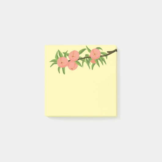Peaches Post-it Klebezettel (Vorderseite)