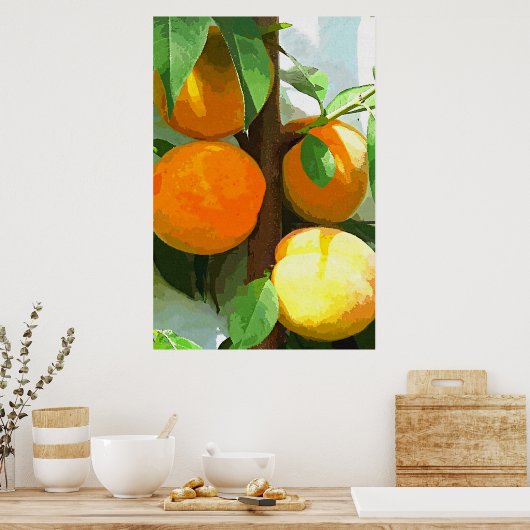 PEACHES POSTER (Küche)
