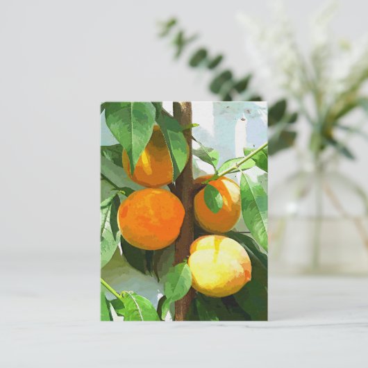 PEACHES POSTKARTE (Stehend Vorderseite)
