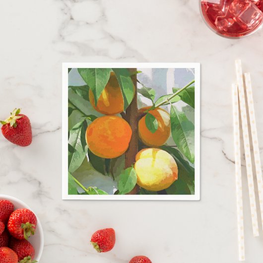 PEACHES SERVIETTE (Beispiel)