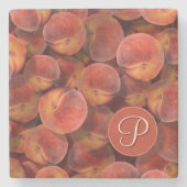 Peaches Stone Untersetzer (Vorderseite)