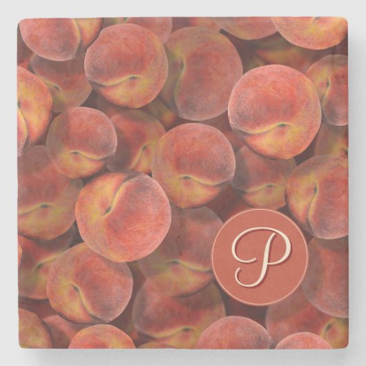 Peaches Stone Untersetzer (Vorderseite)