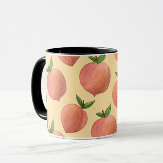 Peaches Tasse (Vorderseite Links)