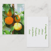 PEACHES VISITENKARTE (Vorne/Hinten)