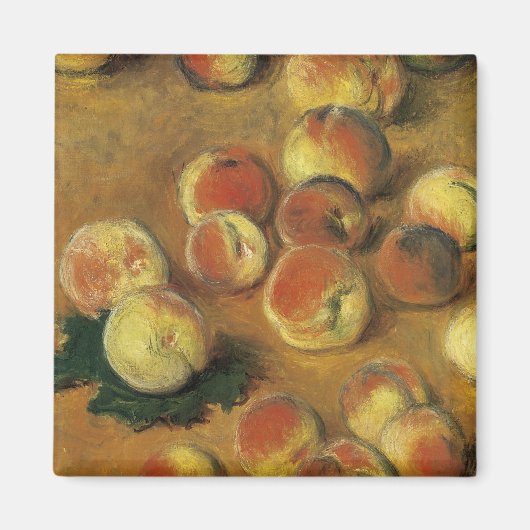 Peaches von Claude Monet Magnet (Vorne)