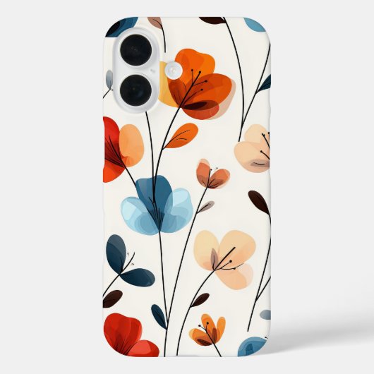 Peachfire-Cluster Case-Mate iPhone Hülle (Rückseite)