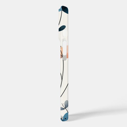 Peachfire-Cluster Case-Mate iPhone Hülle (Rückseite / Links)