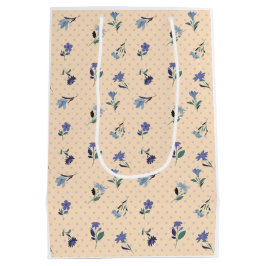 Peachify Pastell Blüten Geschenkverpackung Mittlere Geschenktüte