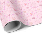 Peachify Sweethearts Geschenkpapier (Rolleneckpunkt)