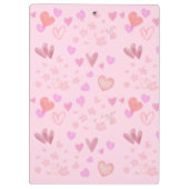 Peachify Sweethearts Klemmbrett (Rückseite)