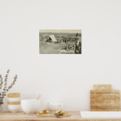 Peachtree Batterie Poster (Küche)