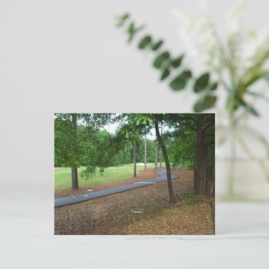 "PEACHTREE CITY, GA" POSTKARTE (Stehend Vorderseite)