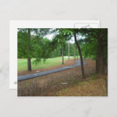 "PEACHTREE CITY, GA" POSTKARTE (Vorne/Hinten)