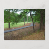 "PEACHTREE CITY, GA" POSTKARTE (Vorderseite)