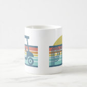 Peachtree City Georgia Golf Cart Liebe Vibe Kaffeetasse (Mittel)