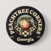 Peachtree Corners, Georgia Button (Vorderseite)