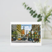Peachtree Street, Atlanta, GA Postcard Postkarte (Stehend Vorderseite)