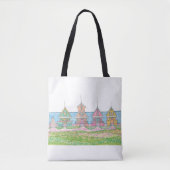 Peachy Beachy Tote Bag Tasche (Vorderseite)