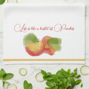 Peachy Bliss Teetuch Geschirrtuch