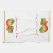 Peachy Bliss Teetuch Geschirrtuch (Horizontal)