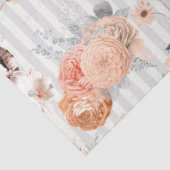 Peachy Floral Series Design 4 Seidenpapier (Ausschnitt)