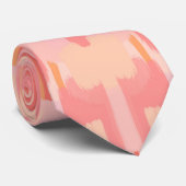 Peachy gemustert krawatte (Gerollt)