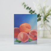 Peachy Goodness Postkarte (Stehend Vorderseite)