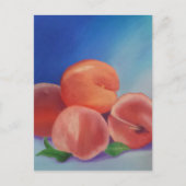 Peachy Goodness Postkarte (Vorderseite)