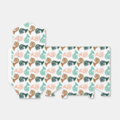 Peachy Green Horn | Musikangebot Party Geschenkschachtel (Ungefaltet)