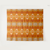 Peachy Ikat 3 Wandteppich (Vorderseite (Horizontal))