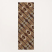 Peachy Ikat 3 Yogamatte (Vorderseite)