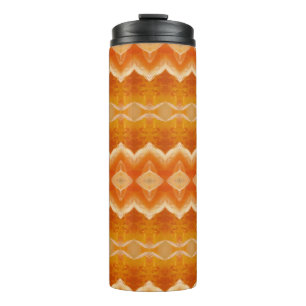 Peachy Ikat 7 Thermosbecher
