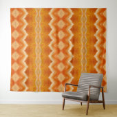Peachy Ikat 7 Wandteppich (Beispiel (Horizontal))